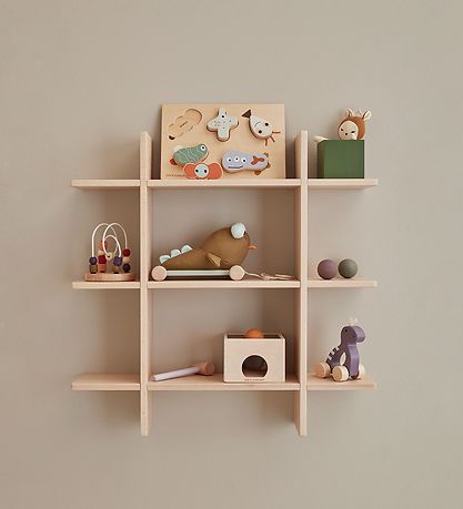 Kids Concept Plank - 70x70 cm - Saga Kant - Hout