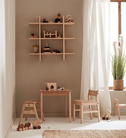 Kids Concept Plank - 70x70 cm - Saga Kant - Hout