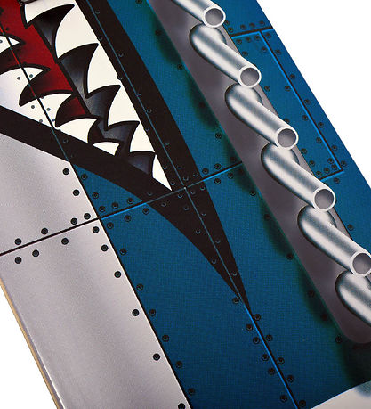 Streetsurfing Skateboard - 7,75'' - Shark Fjórir
