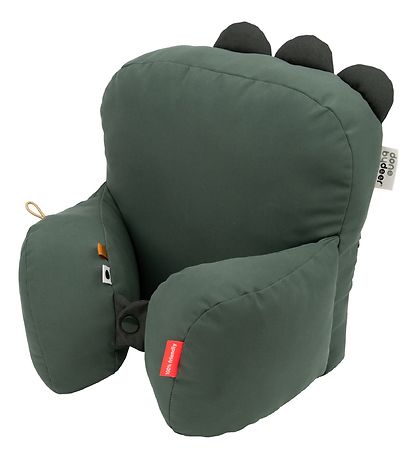 Done By Deer Pram Cushion - Croco Green