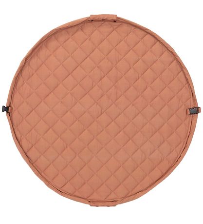 Play&Go Toy Storage Bag Blanket - Ø120 - Soft Organic - Tawny Br