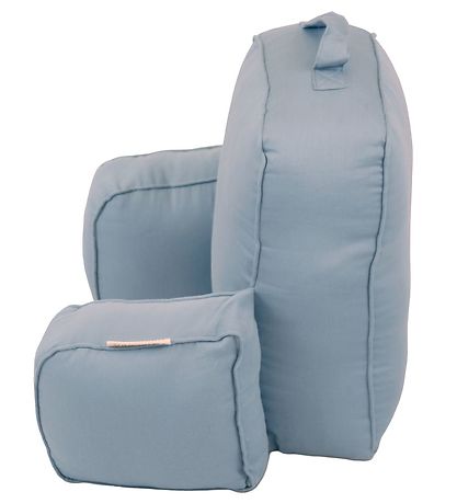 Filibabba Pram Cushion Cushion - Gry - Powder Blue