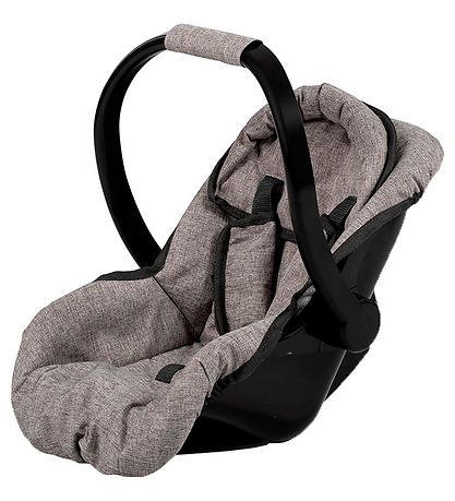 MaMaMeMo Car Seat For Doll - Grey