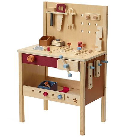 Kids Concept Verkfærabekkur - 39 Partar - Viður