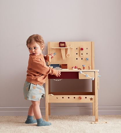 Kids Concept Verkfærabekkur - 39 Partar - Viður