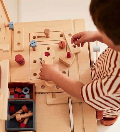 Kids Concept Verkfærabekkur - 39 Partar - Viður