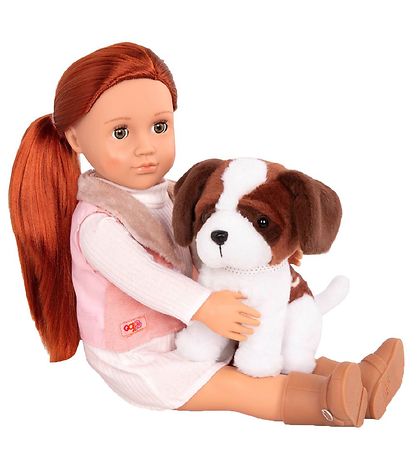 Poupée Our Generation - 46 cm - Delphine av. Chien