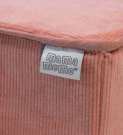 MaMaMeMo Poppendraagtas - 40 cm - Corduroy - Roze