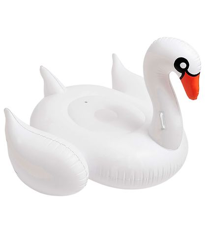 SunnyLife Uppblásin dýr - 120x155 cm - Swan White