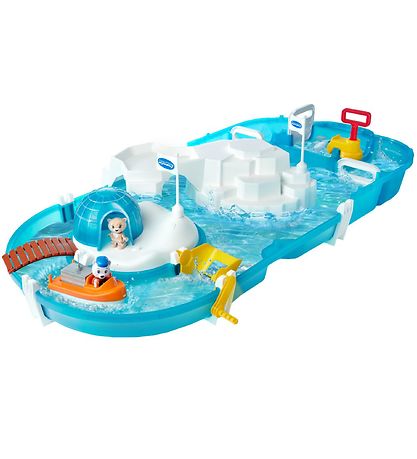 AquaPlay Wasserbahn - 48 Teile - 104x52 cm - Polar