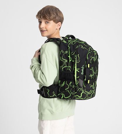 Satch Schulrucksack - Pack - Green Supreme