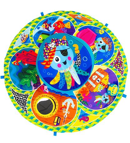 Lamaze Activity Play Mat - Spin & Exlopre - Captain 