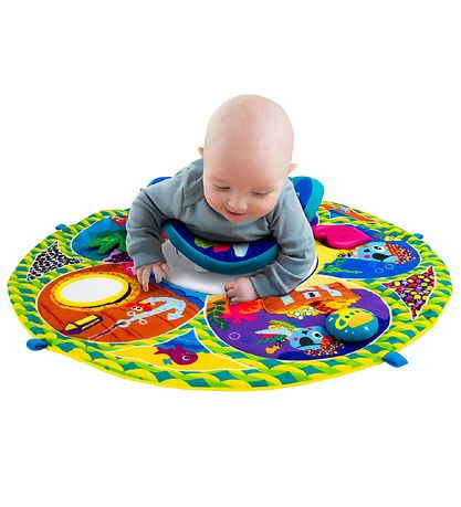 Lamaze Activity Play Mat - Spin & Exlopre - Captain 