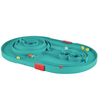 Hape Kugelbahn - Quadrilla - 66 Teile - Track Bucket Set