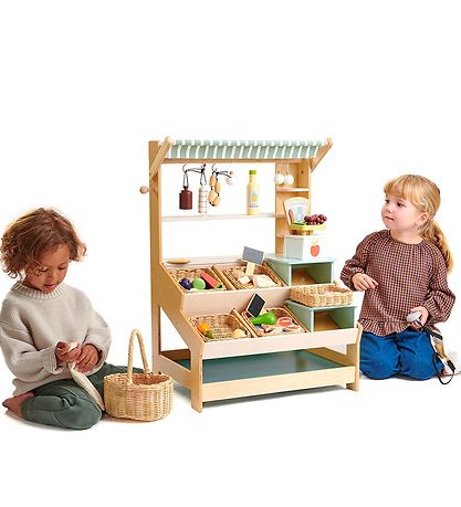 Tender Leaf Holzspielzeug - Marktstand
