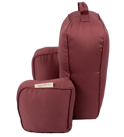 Filibabba Pram Cushion Cushion - Gry - Apple Butter