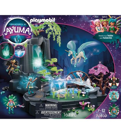 Playmobil Ayuma - Magic Energy Source - 70800 - 167 Parts