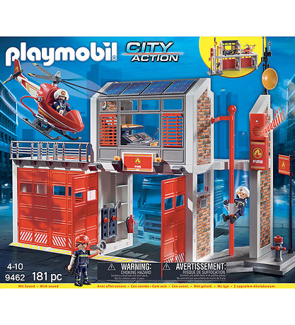 Playmobil City Action - Large Fire Station - 9462 - 181 Parts