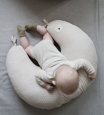 Pine Cone Nursing Pillow - Kapok - Nora - Natura Dot