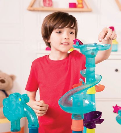 B. toys Ball Track w. Light/Sound - 62 pieces - Multicolored