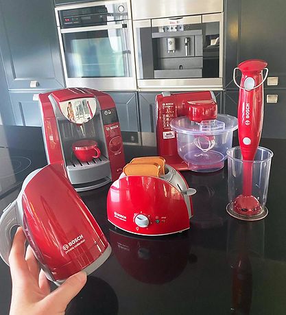 Bosch Mini Coffee Machine - Tassimo - Toys - Red