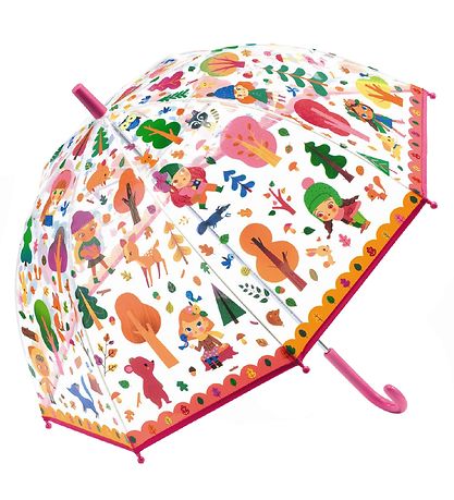 Djeco Regenschirm für Kinder - Der Wald