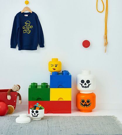 LEGO® Storage Opbergbox - Klein - Hoofd - 19 cm - knipperen