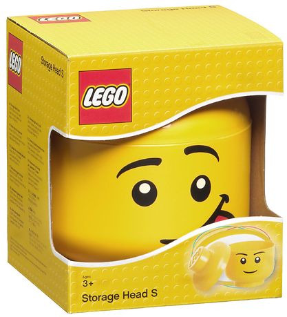 LEGO Storage Storage Box - Small - Head - 19 cm - Crazy