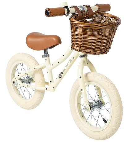 Banwood Balance Bike - First Go! - Ivory w. Stars