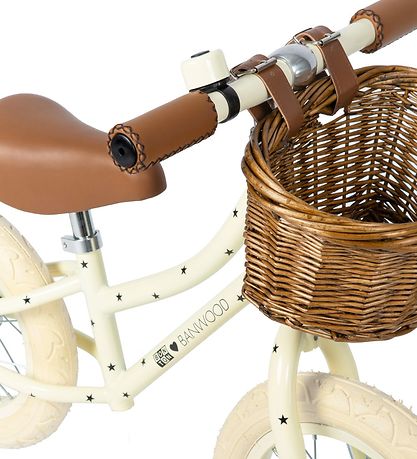 Banwood Balance Bike - First Go! - Ivory w. Stars
