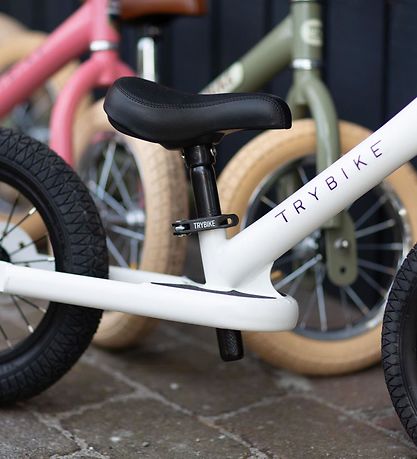 TryBike Balance Bike Steel White ASAP Shipping KW IE