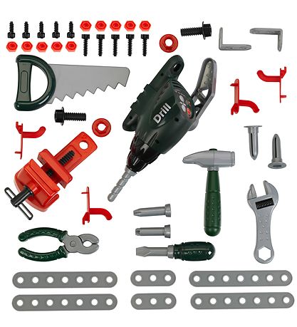 Bosch Mini Workbench - Toys - 76 cm - Dark Green/Silver