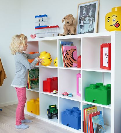 LEGO® Storage Storage Box - Big - Head - 27 cm - Crazy