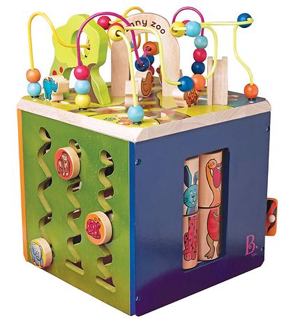 B. toys - Zany Zoo - 35x45 cm - Activity cube