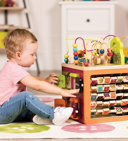 B. toys - Zany Zoo - 35x45 cm - Activity cube