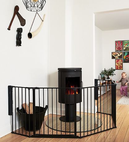 BabyDan Sicherheitsgitter - Flex XL - 90-278 cm - Schwarz