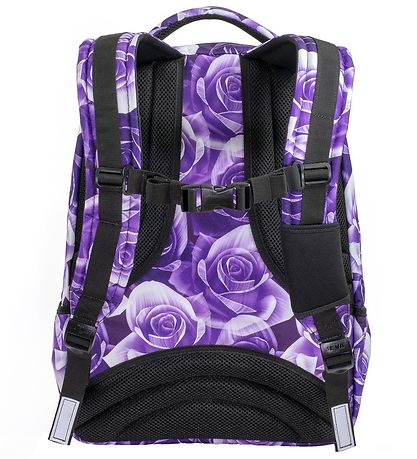 Jeva School Backpack- Survivor - Purple Rose