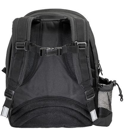 Jeva School Backpack - Square - Black