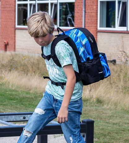 Jeva School Backpack - Square - Lightning