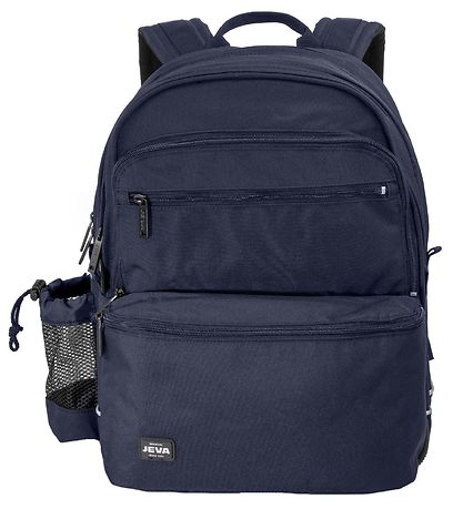 Jeva School Backpack - Square - Indigo