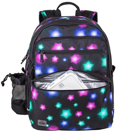 Jeva School Backpack - Square - Estrellas
