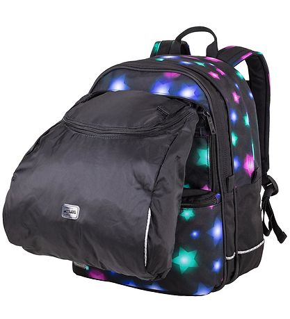 Jeva School Backpack - Square - Estrellas