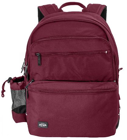 Jeva School Backpack - Square - Sangria