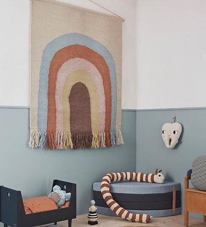 OYOY Tapestry - 124x100 cm - Follow The Rainbow - Multi