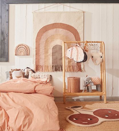OYOY Rug - 86x76 cm - Cherry - Nutmeg