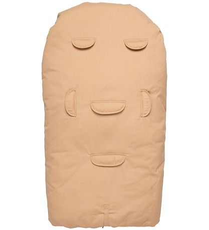 Voksi Footmuff - Classic+ - 80/110 cm - Warm Beige Flying