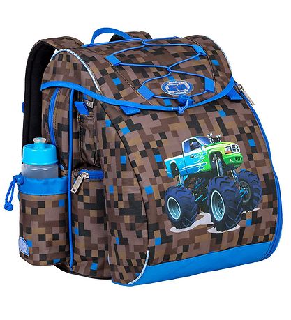 Jeva School Backpack - Intermediate - Monster Truck Dragon