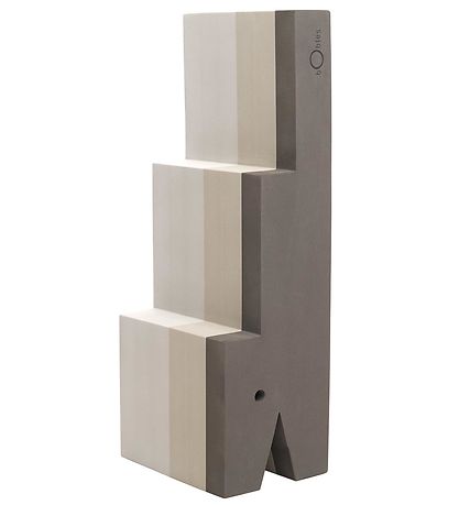 bObles Krókódíll - 60x24x18 cm - Sandur Grey