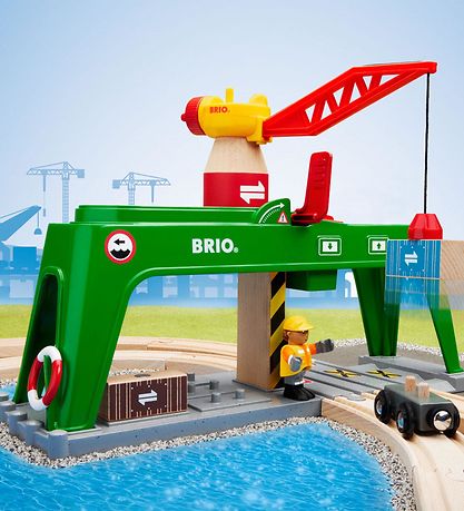BRIO Toys - Container crane 33996