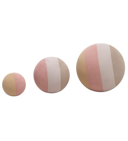 bObles Balls - 7/11/15 cm - 3-Pack - Dusty Rose